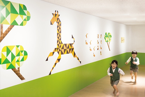 幼儿园文化墙广告设计制作